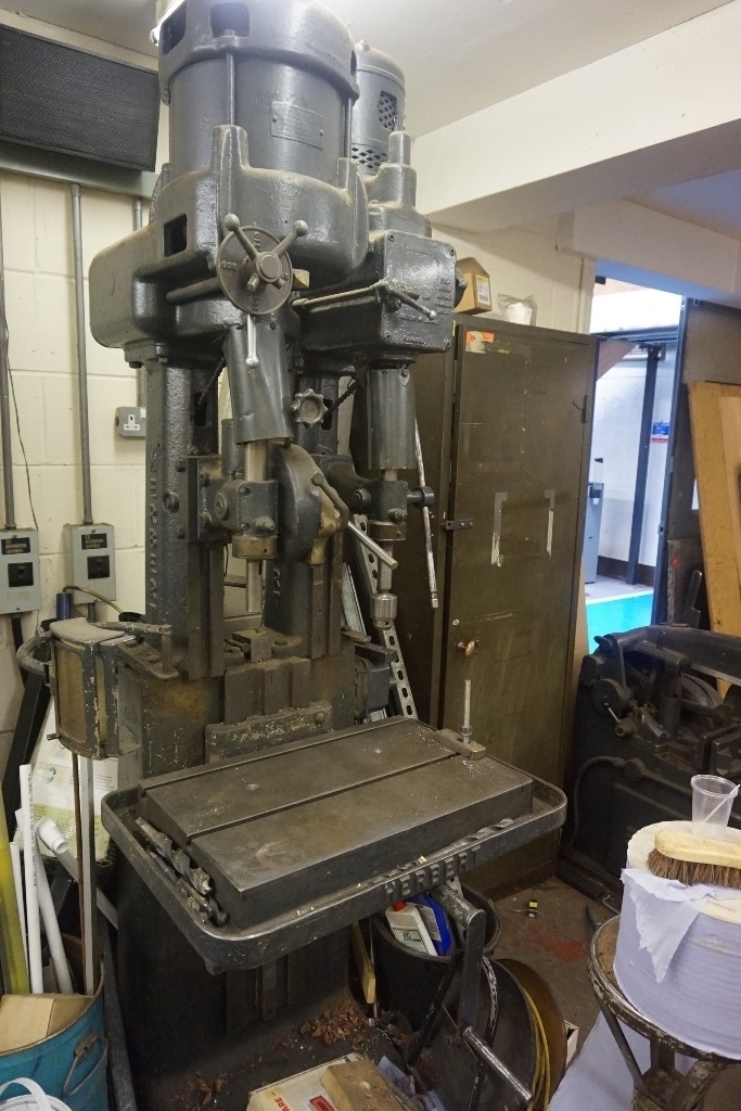 Herbert Twin Spindle Drilling Machine