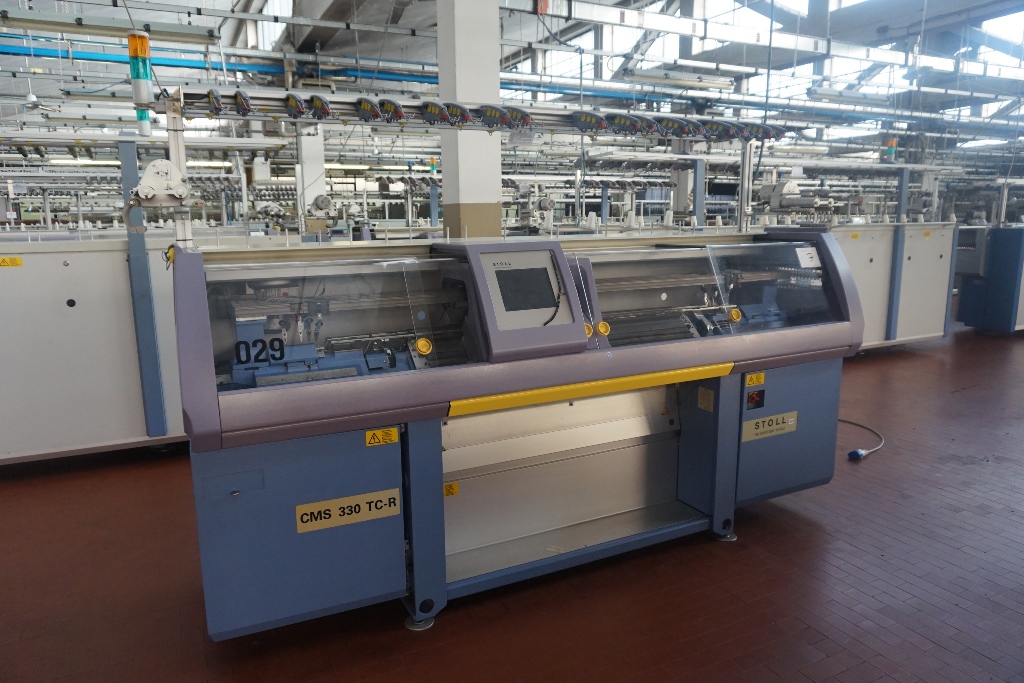 Stoll Model CMS 330 TCR Flat Knitting Machine