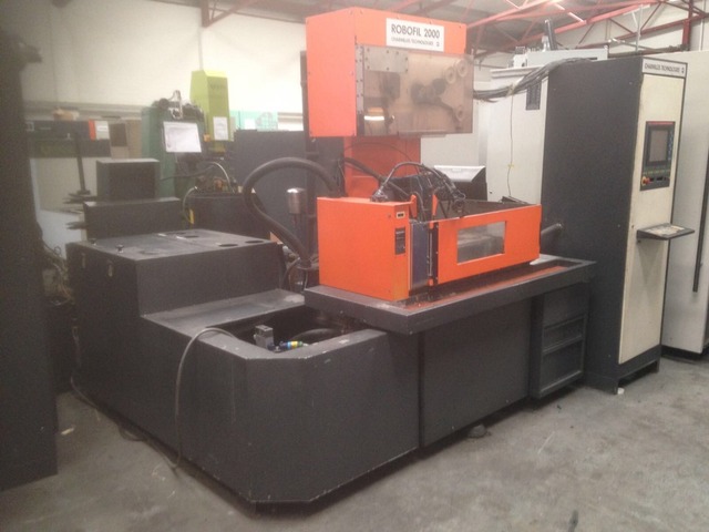 Charmilles Robofil 2000 5 Axis CNC Wire EDM Machine with Charmilles Control