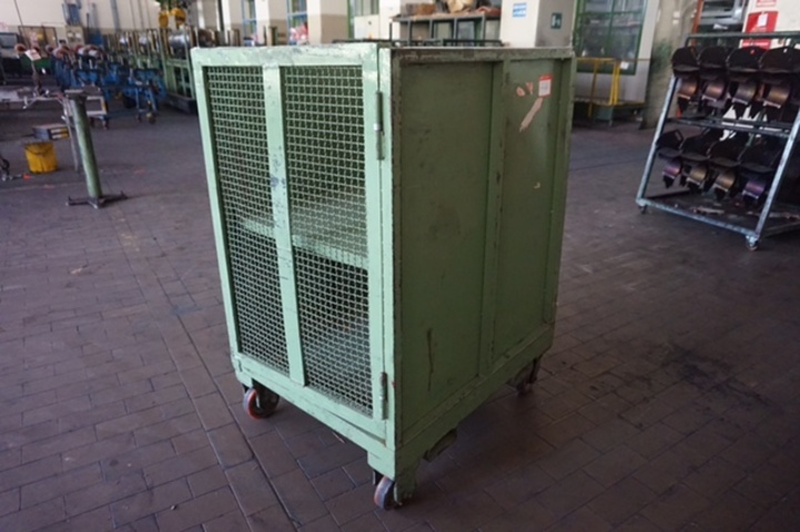 (2) x Portable Steel Containers
