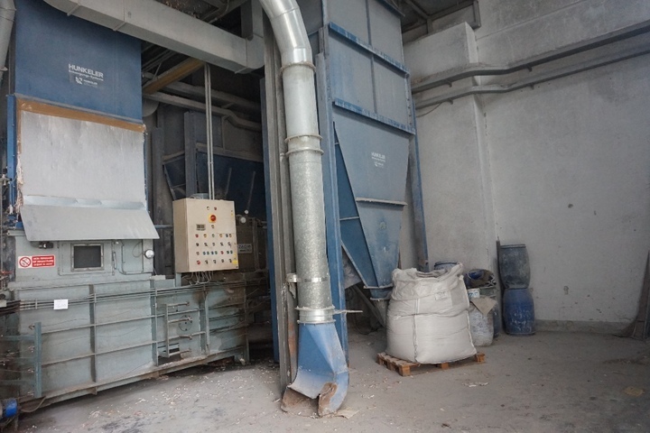 Hunkeler Balemaster Waste Paper Collecting  System