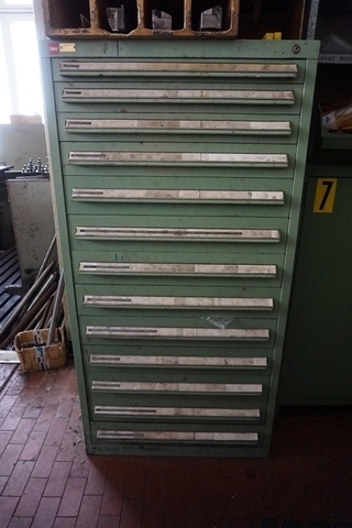 Vidmar Cabinet with Contents