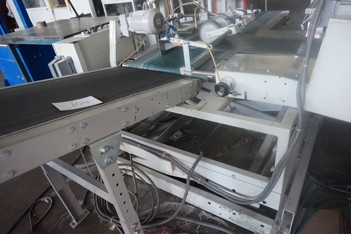 Rima right angle delivery to Solema inclined Conveyor