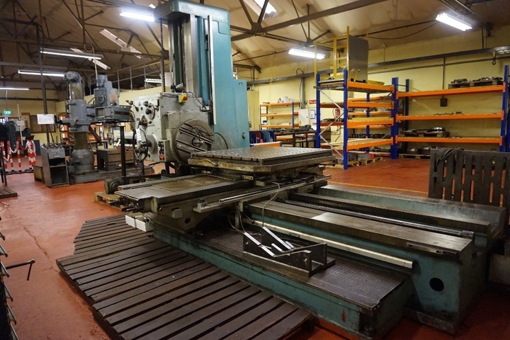 TOS W100 Horizontal Boring, Milling & Drilling Machine