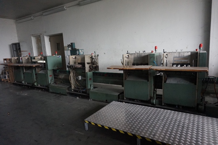 Muller Martini 301 Gatherer Stitcher Trimmer