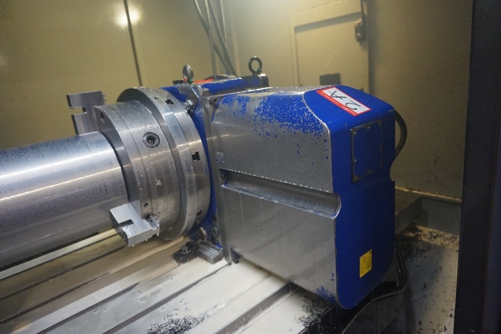 Nikken 4th Axis Unit with 400mm 3-Jaw Chuck
