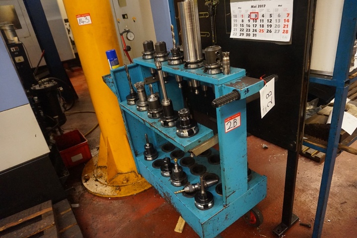 Mobile Trolley with BT50 Tooling