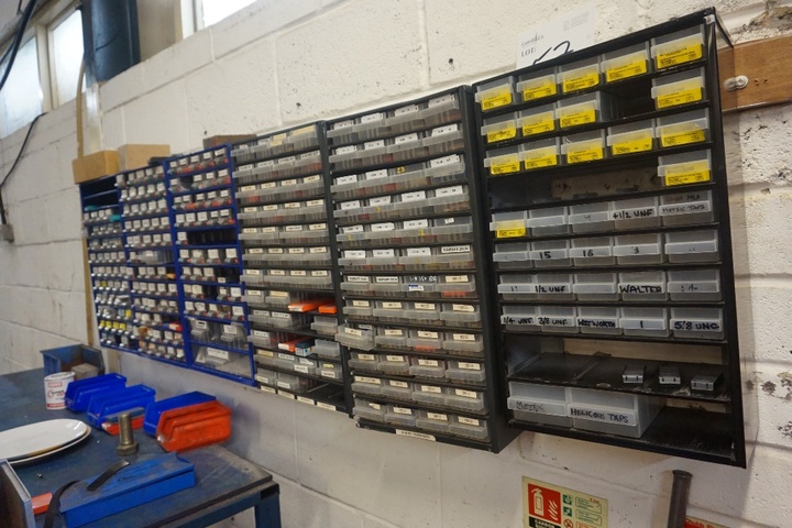 Storage Drawers with Carbide Tips