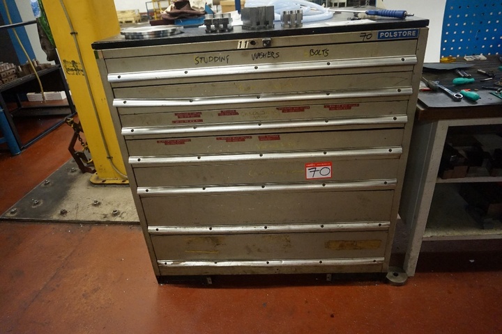 Polstore 7-Drawer Cabinet with Drills & Taps
