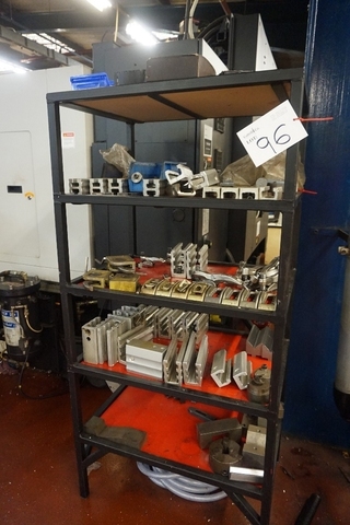 Rack with Qty of Lenzkes Clamps