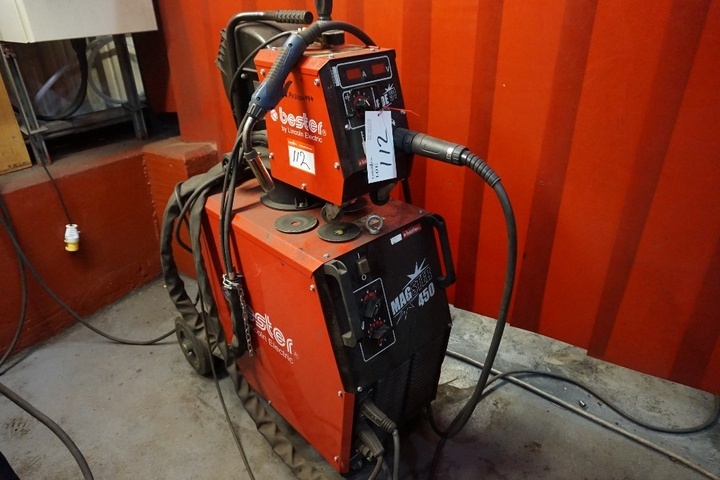 Lincoln Magster Bester 450 Mig Welding Set