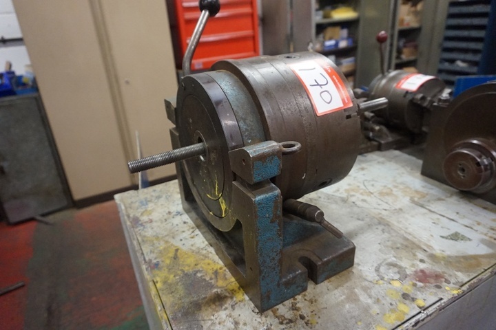Rotary Table with 10’’ 3-Jaw Chuck