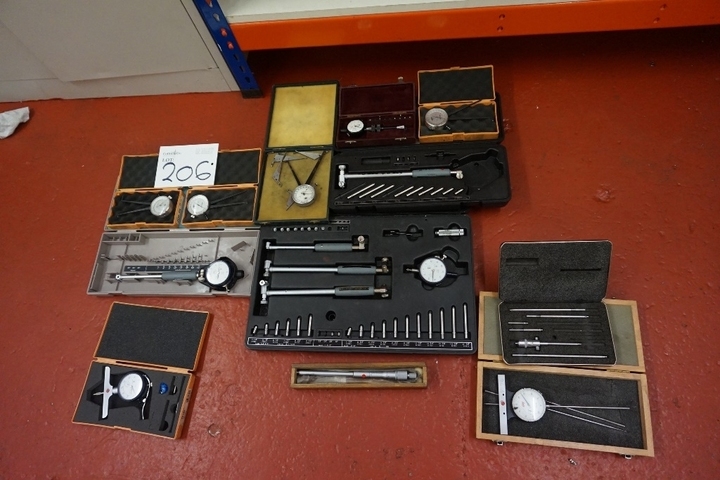 Qty of Bore Gauges & Depth Gauges