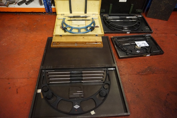 Qty of Metric Micrometers