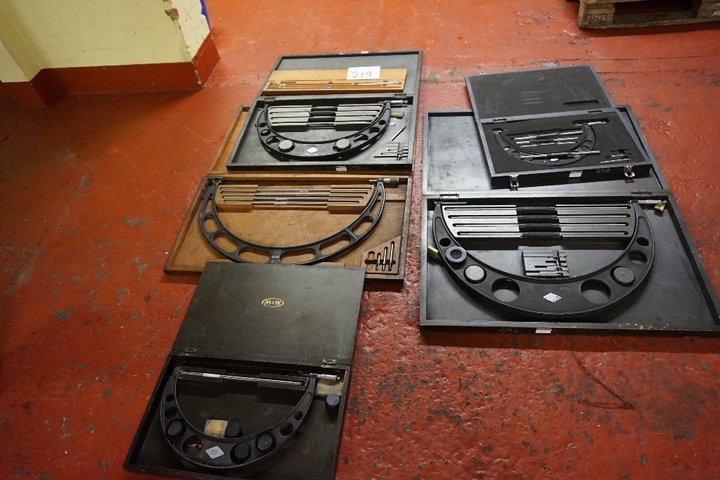 Qty of Metric Micrometers