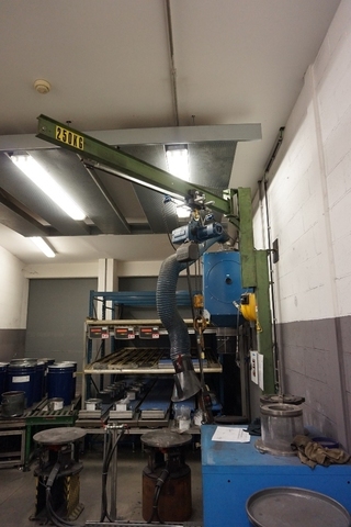 250kg Palan Jib Crane with 250kg Demag Hoist