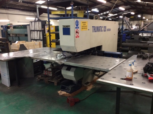 Trumpf Trumatic 120 Rotation Compact CNC Sheet Metal Working Machine