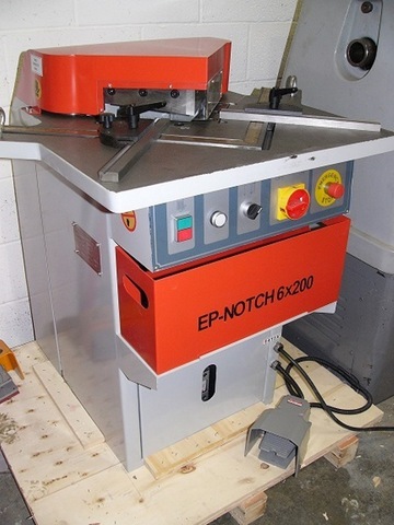 EP Notch Hydraulic Fixed Angle Notching Machine