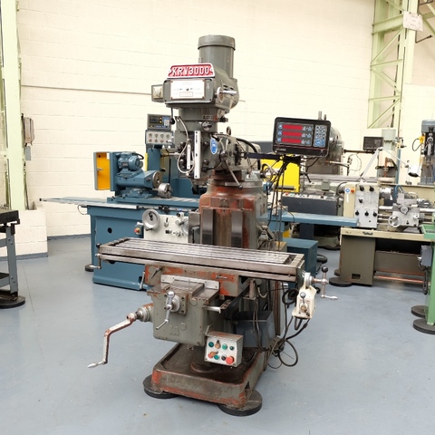 XYZ KRV 3000 Turret Milling Machine