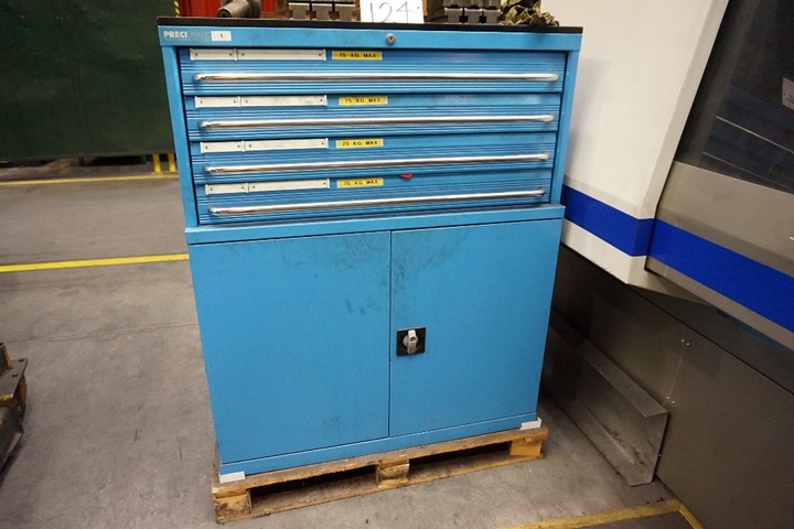 Preci Tool Cabinet with 4 Drawers