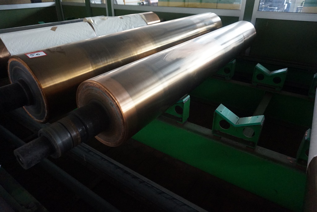 (3) x Rotary Gravure Cylinders