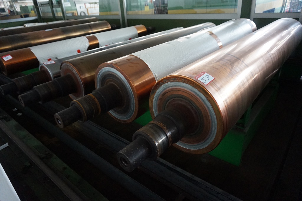 (4) x Rotary Gravure Cylinders