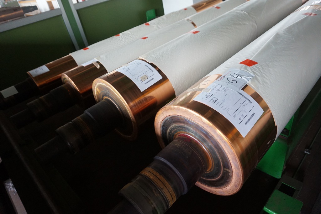 (4) x Rotary Gravure Cylinders