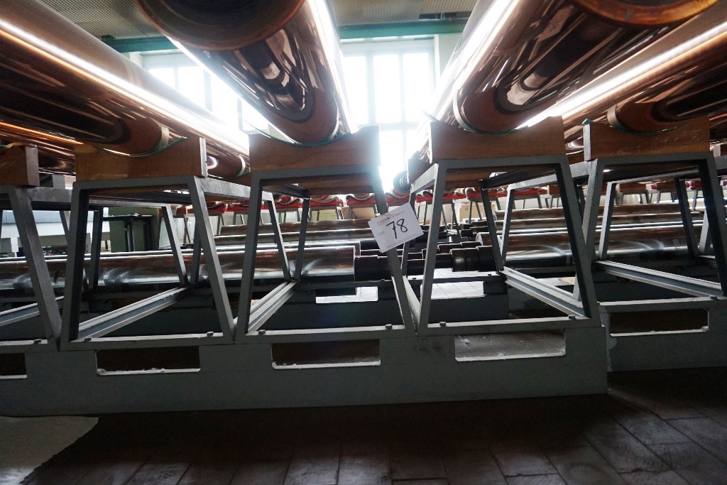 Stand for 4 Gravure Cylinders