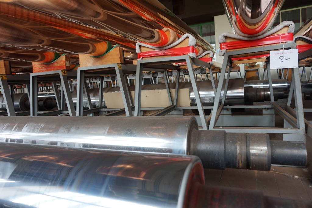 Stand for 4 Gravure Cylinders