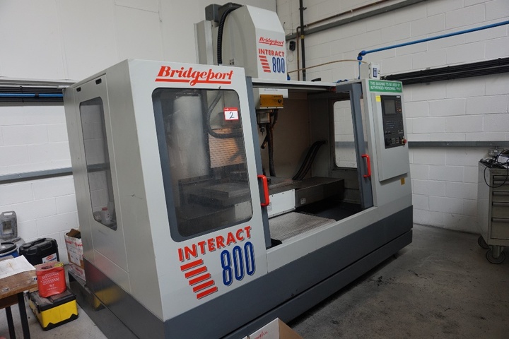 Bridgeport Interact VMC 800 Vertical Machining Centre