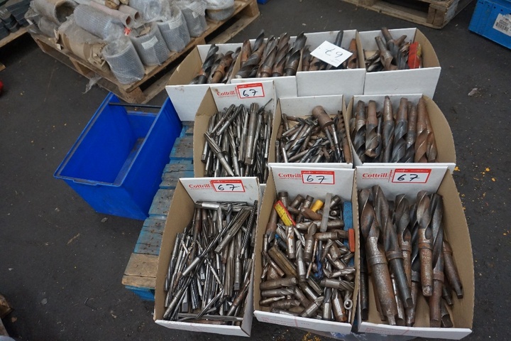 Large Qty Morse Taper Drills Reamers & Cutters