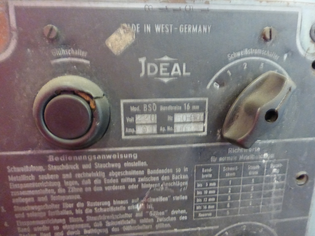 Mossner Rekord SM/320 Bandsaw