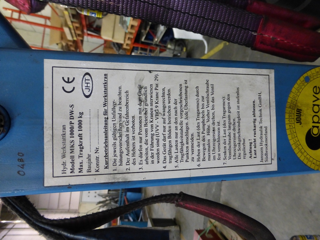 Engine Hoist MKS 1000/P DW-S