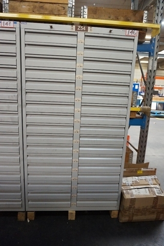 34 Drawer Cabinet 1m x 500mm x 1.8m high