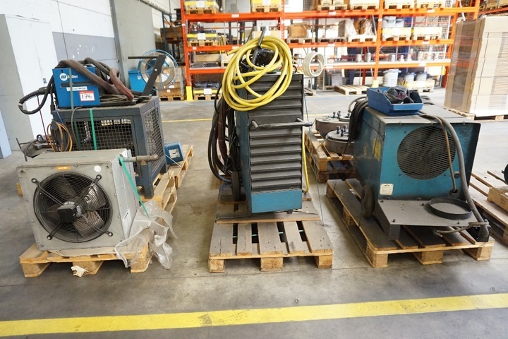 Miller Welder, Miller Feeder and Elva Minac Welder