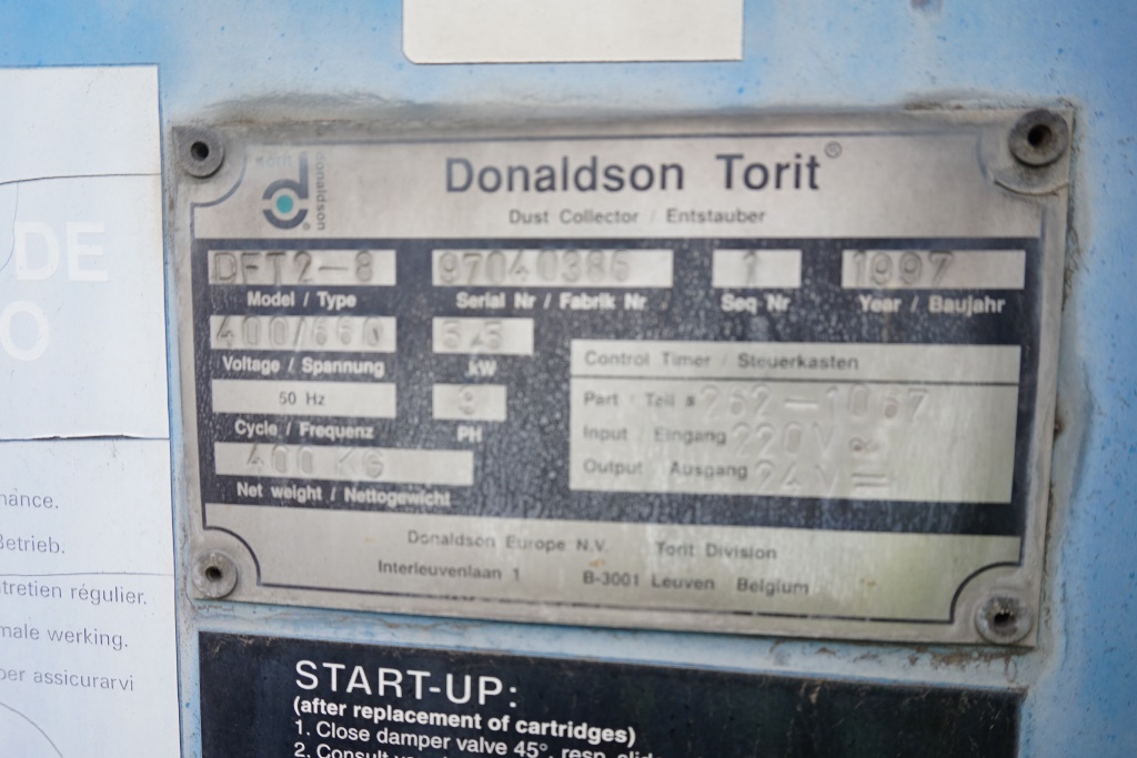 Torit DFT2-8 Dust Collector