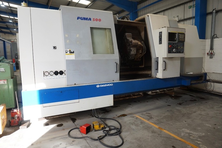Daewoo Puma 500 2 Axis CNC Lathe