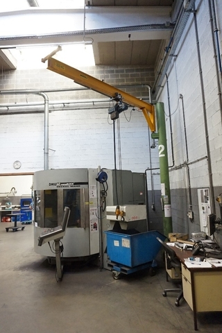 250kg Jib Crane with 2.5kg Demag Hoist