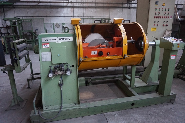 (3) DeANGELI TNT2/600/60 2-Pad Eccentric Tangential Tape Heads