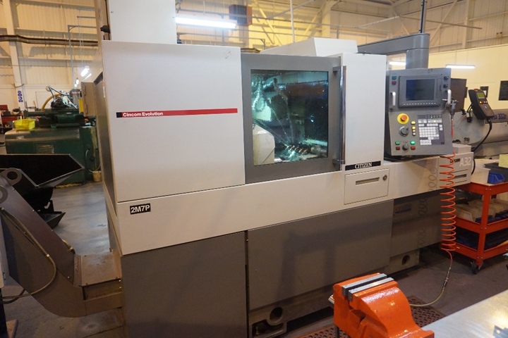 Citizen Model A32-2M7P CNC Sliding Head Lathe