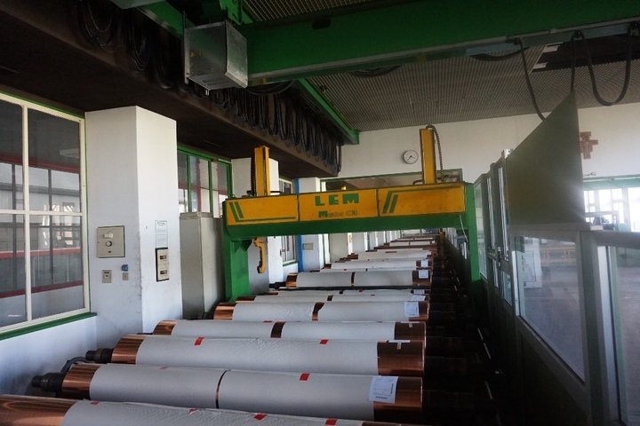 LEM Gravure Cylinder Handling System