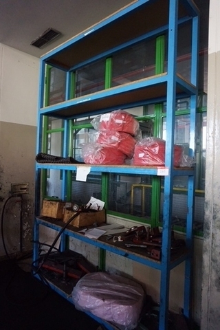 (3) x Heavy Duty Steel Tube Racks