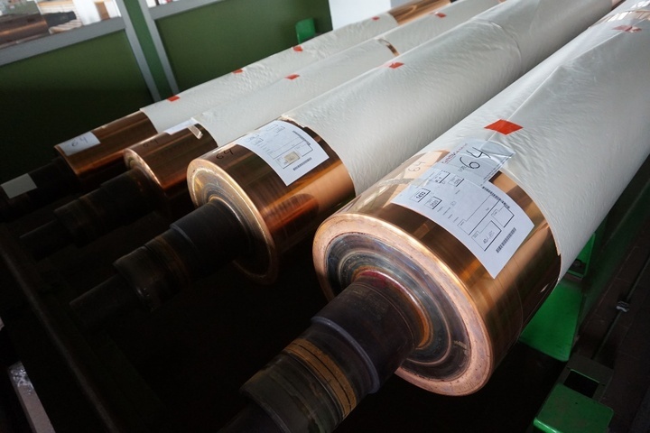 (4) x Rotary Gravure Cylinders
