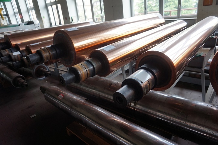 (6) x Rotary Gravure Cylinders