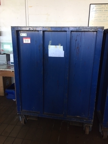 Portable Steel Skip with Contents