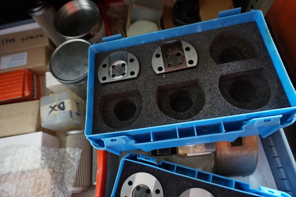 Cabinet with Spare Milling Heads