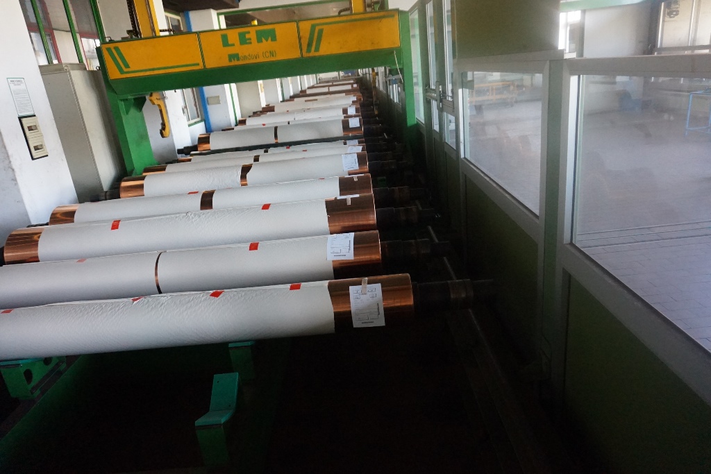 LEM Gravure Cylinder Handling System