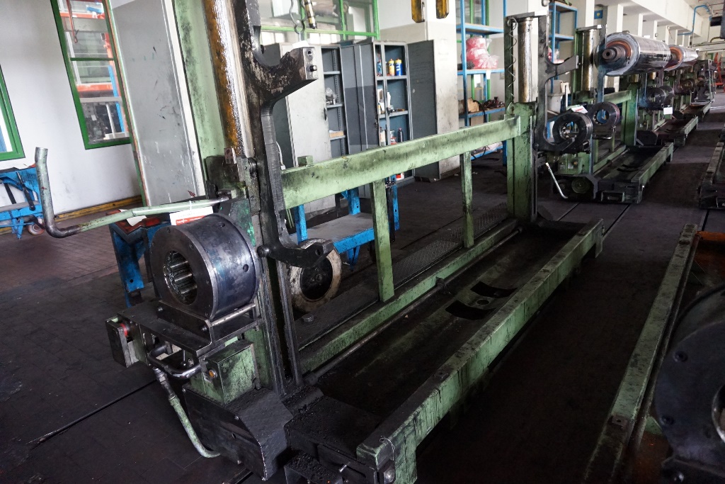 (8) x Battery Powered Post Press Gravure Cylinder Trolleys