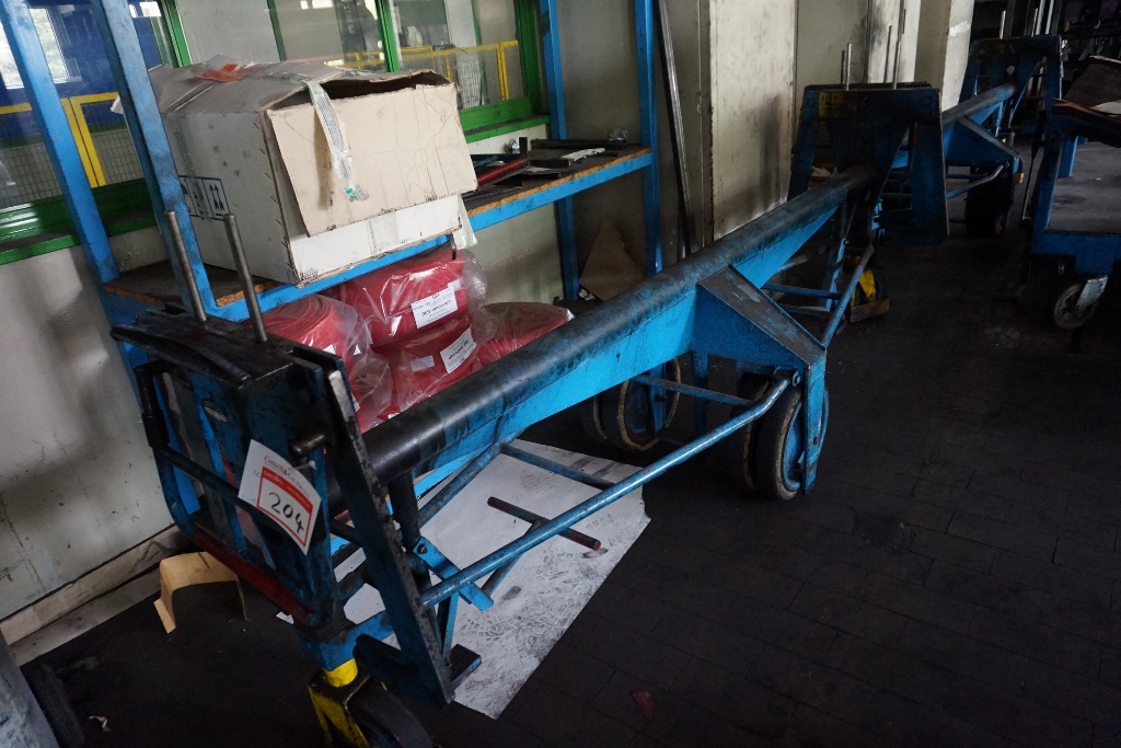 (2) x Manual Post Press Cylinder Trolleys