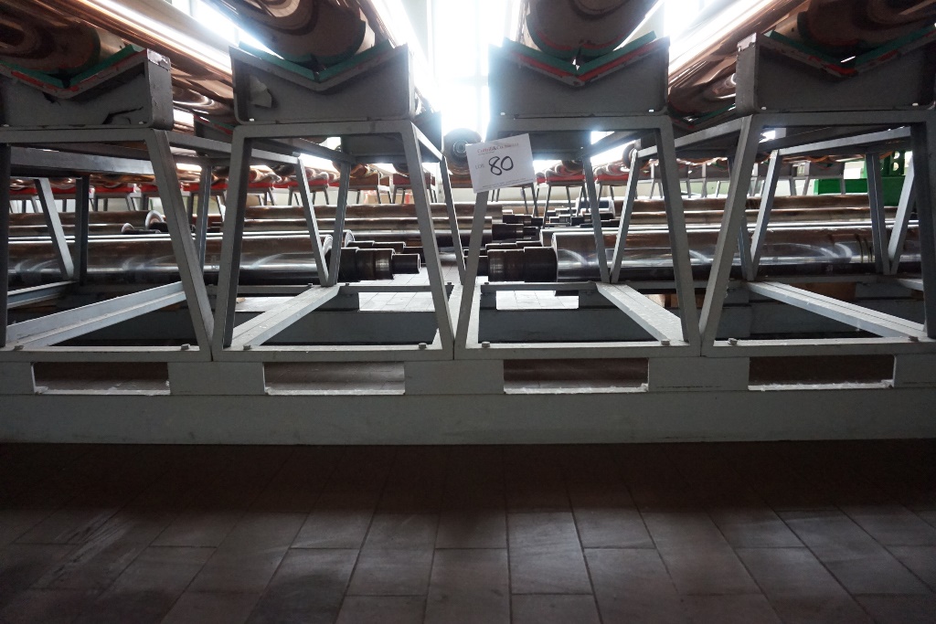 Stand for 4 Gravure Cylinders